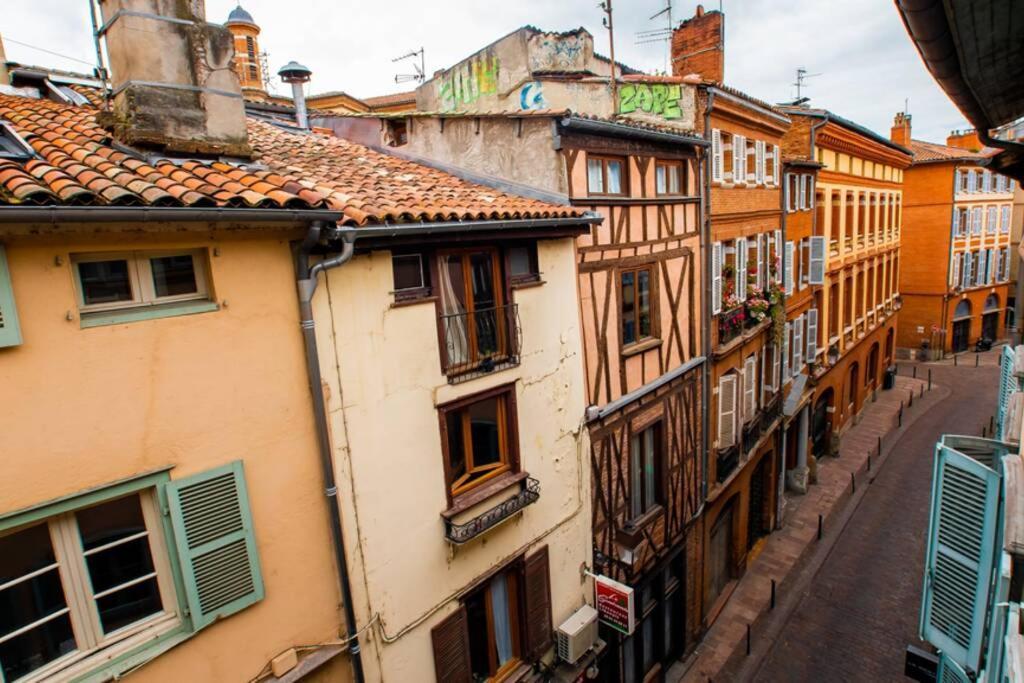 Loft Sous Les Toits Lumineux - Capitole-Daurade-Esquirol - Wifi Toulouse Exterior foto